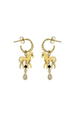 Boucles D'oreilles Mustang